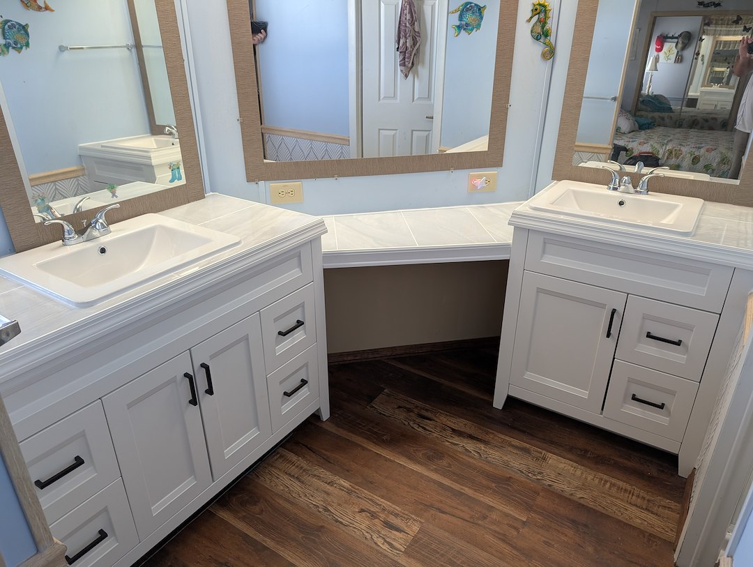 Premier Bathroom Renovation in Hudson, Florida by Mr. Genie Handyman
